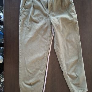 Sezane Manu Trousers Sz 10 in Khaki
